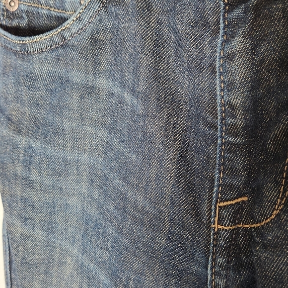 Calvin Klein Women's Boot Cut Denim Jeans Size 26/2 Dark Wash - Picture 4 of 10